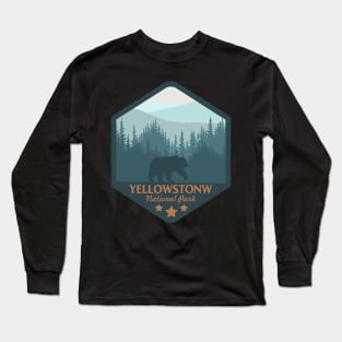 Yellowstone national park Long Sleeve T-Shirt